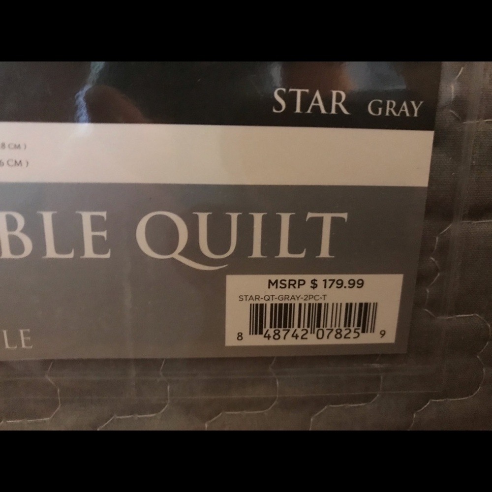 Reversible Star Quilt - Picture 3 of 6